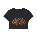 "Im Just a Girl" Crop Tee