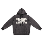 HeartFelt Teared Washed Hoodie