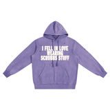 HeartFelt Teared Washed Hoodie