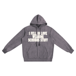 HeartFelt Teared Washed Hoodie